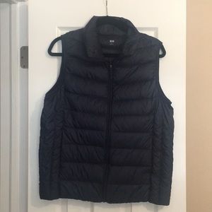 Navy Blue Puffer Vest